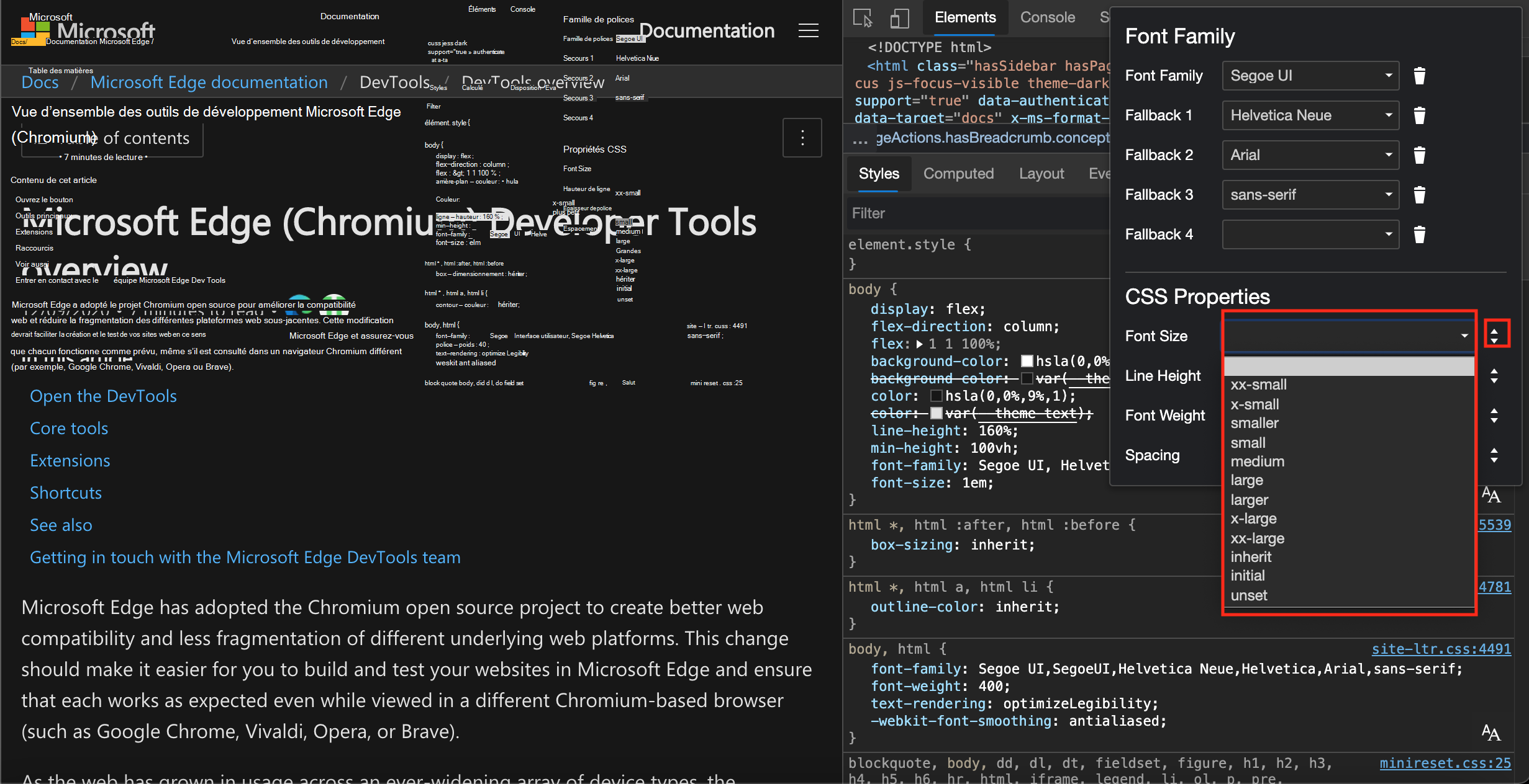 Ouverture de l’interface de mot clé prédéfinie