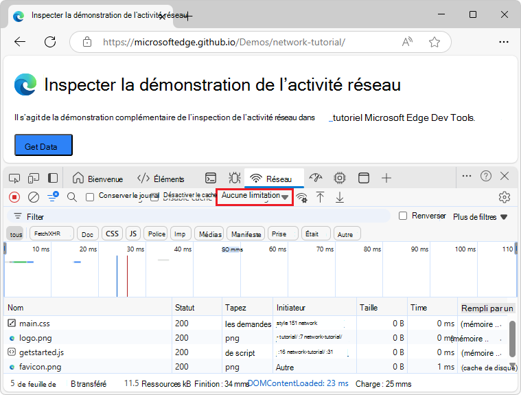 Liste déroulante Limitation