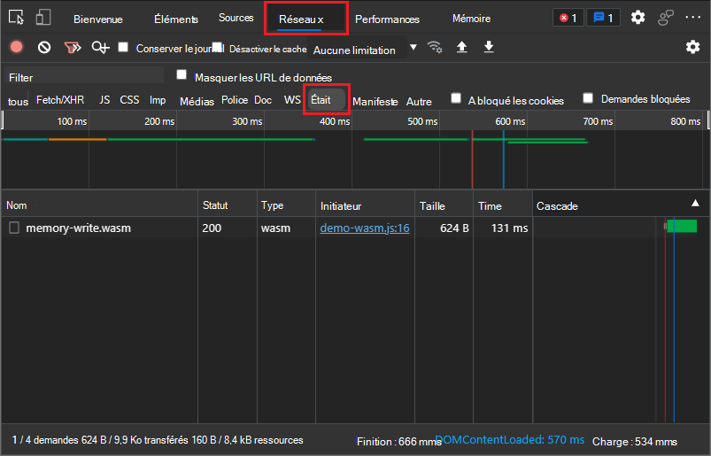 Filtrer par Wasm