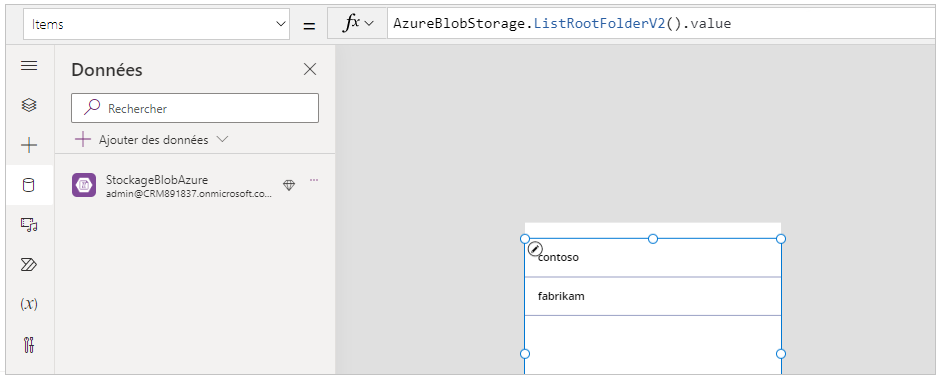 Liste des conteneurs Liste des conteneurs.