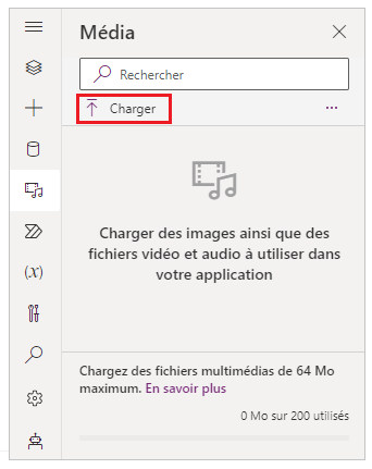 Charger des supports multimédias Charger des supports multimédias.