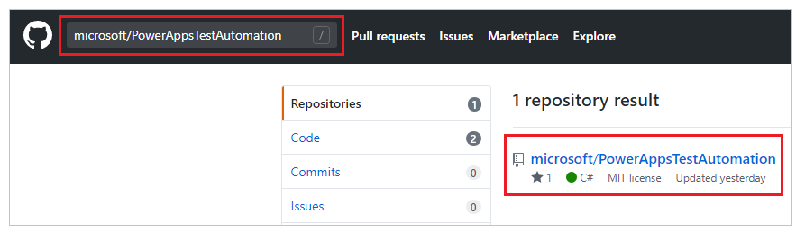 Rechercher GitHub Rechercher dans GitHub.