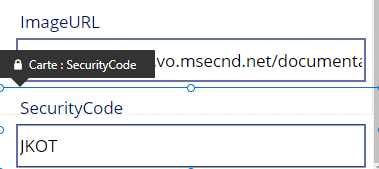 Sélectionner un code de sécurité Sélectionner un code de sécurité.