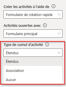 Type de cumul d’activité Type de cumul d’activité.