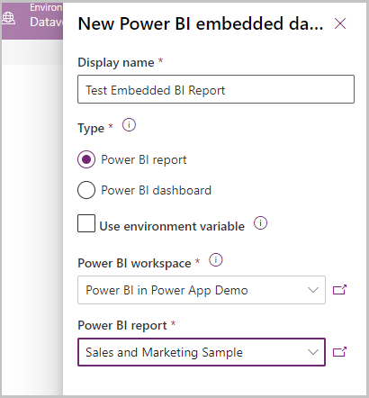 Saisissez le nom complet : Tester le rapport Power BI Embedded Saisissez le nom complet : Tester le rapport BI Embedded