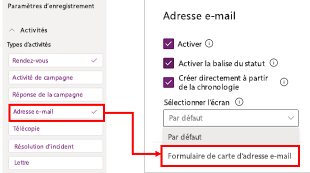 Créer et utiliser des formulaires de carte dans la chronologie Créer et utiliser des formulaires de carte dans la chronologie