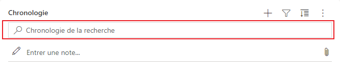 Activer la barre de recherche Activer la barre de recherche