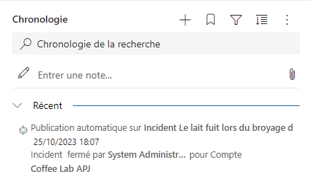 Désactivation de la synthèse « Ce que vous avez manqué » Vue affichage de la synthèse « Ce que vous avez manqué »