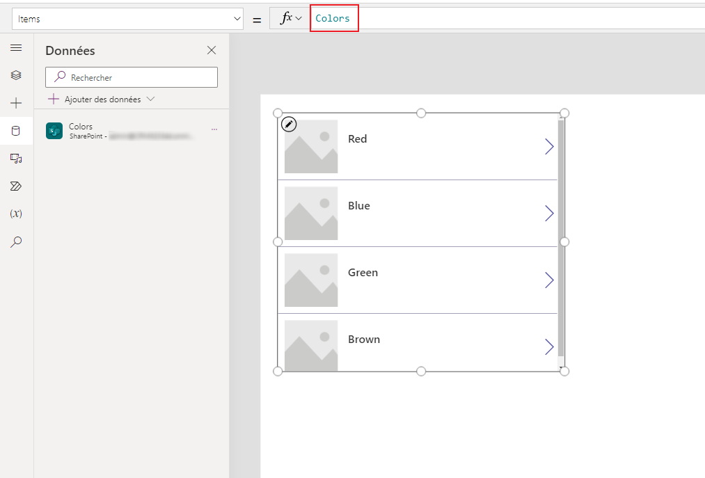 Afficher les éléments de ’ SharePoint Afficher les éléments de liste SharePoint.
