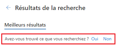 Lien de rétroaction Lien de commentaires.
