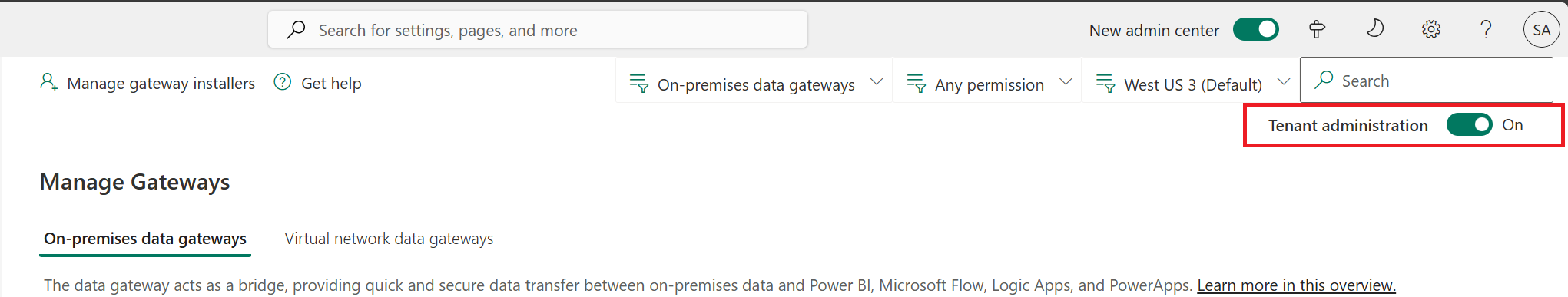 Administrateur de Power Platform.