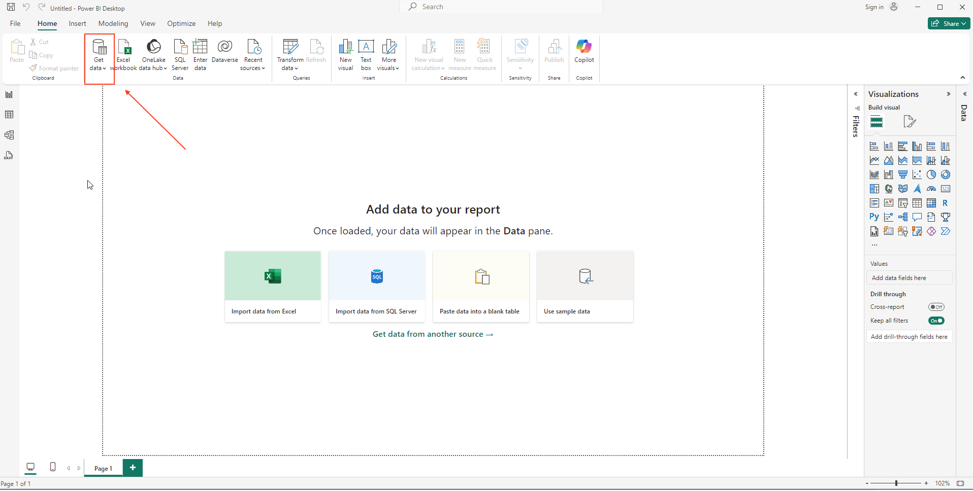Bien démarrer avec Power BI Desktop.