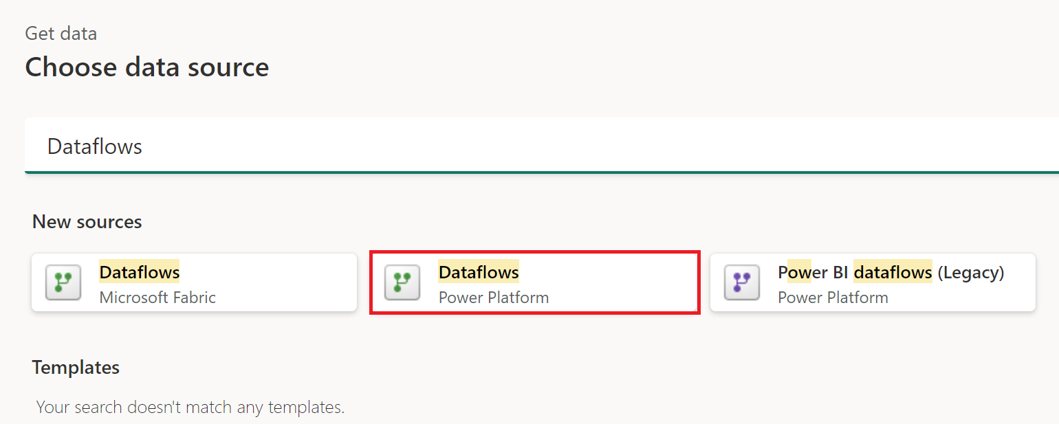 Obtenir des données à partir de Power Query Online.