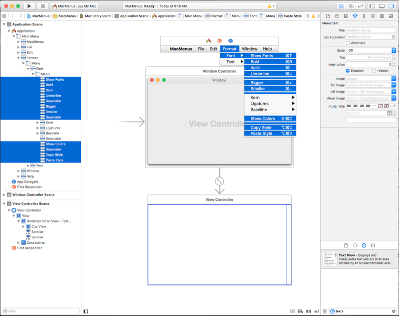 Faire glisser des éléments de menu vers le menu parent Faire glisser des éléments de menu vers le menu parent