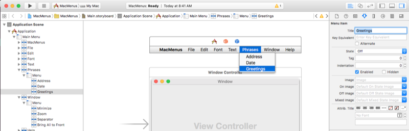 Menu Expressions Menu Expressions