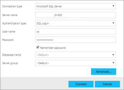 Se connecter à l’instance principale