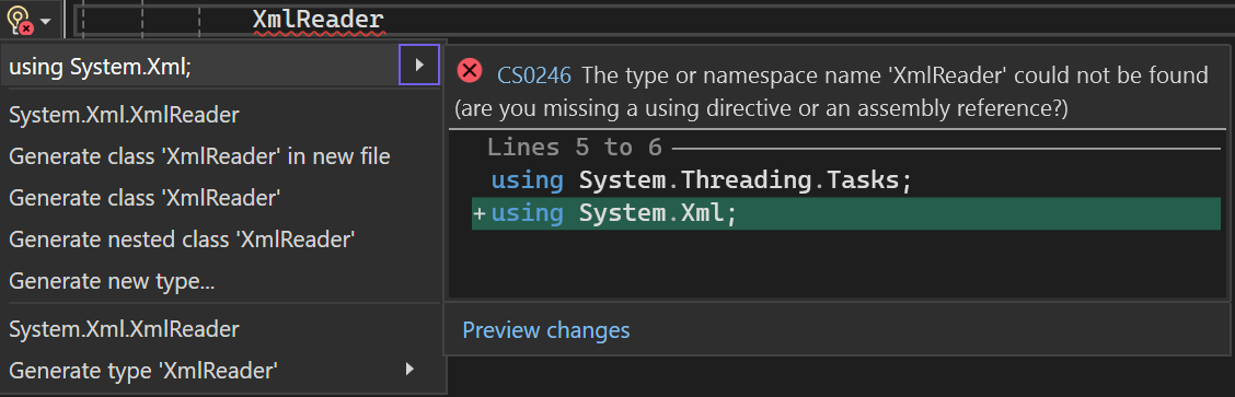 Capture d’écran montrant une opération Ajouter à l’aide d’une image d’aperçu.