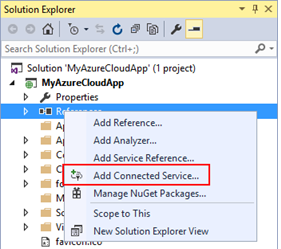 Ajouter un service connecté