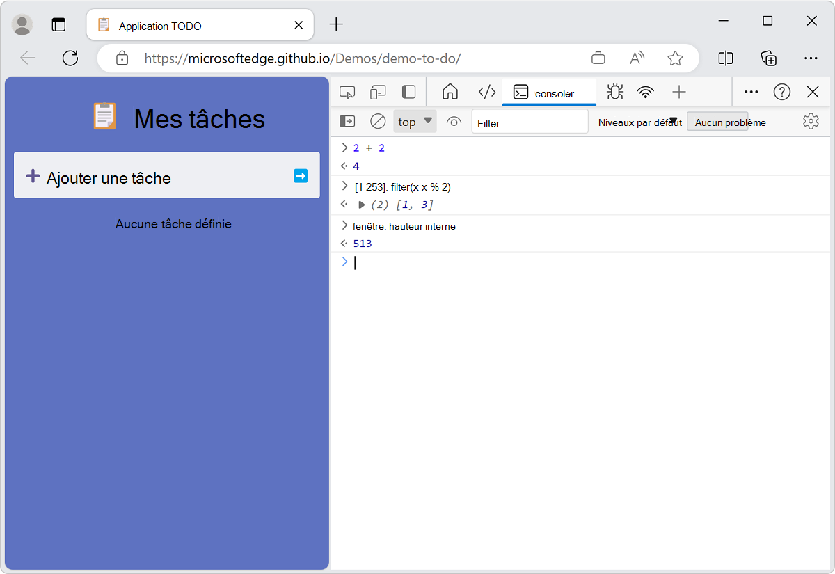 Exécuter plusieurs lignes de code JavaScript successivement