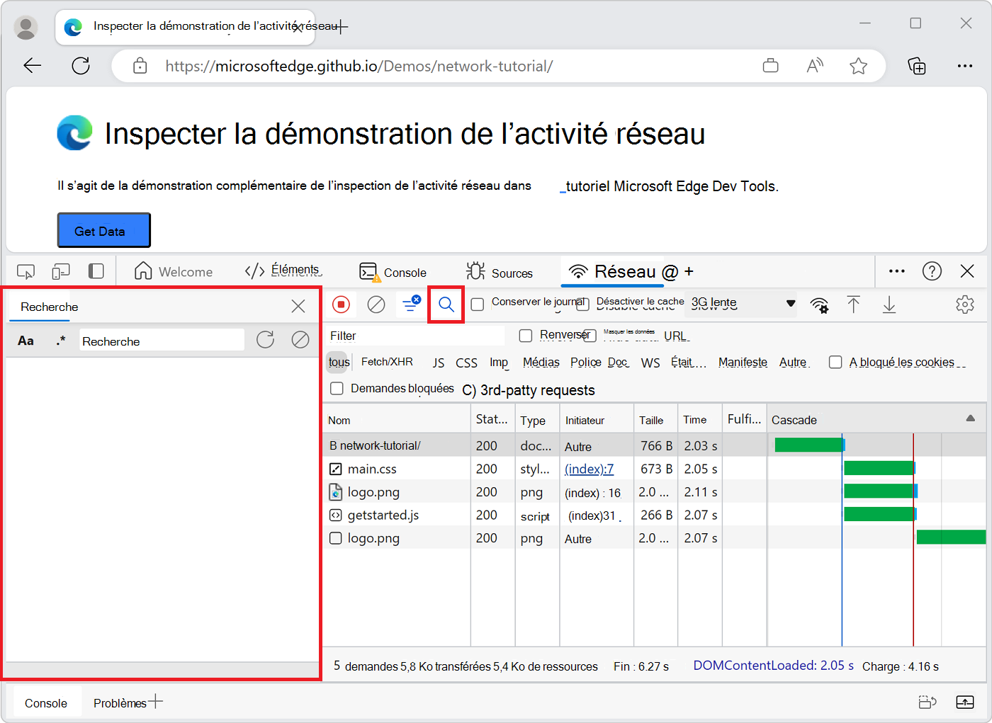 Volet De recherche