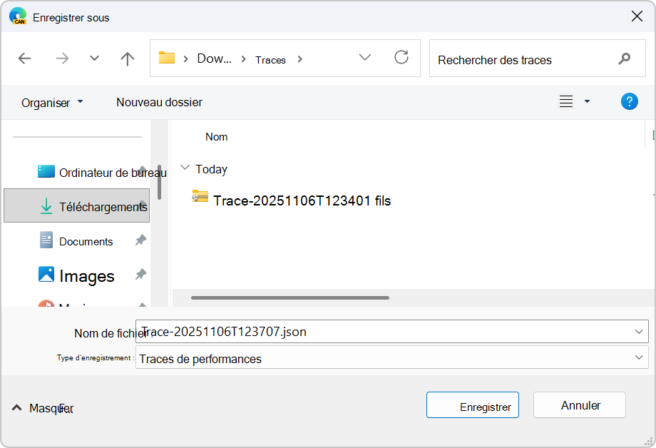 Dossier Traces