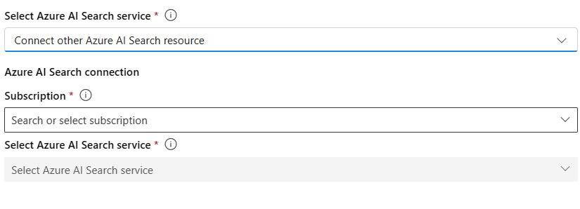 Capture d’écran de la sélection des détails d’un magasin d’index.