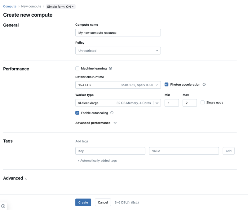 Formulaire de calcul simple