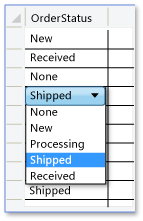 Un DataGridComboBoxColumn