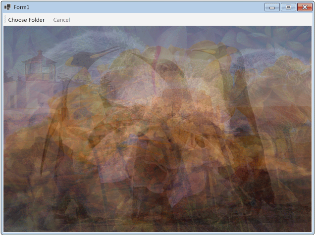 L’application Windows Forms