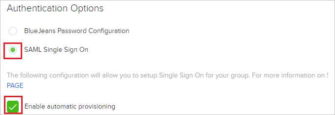 Authentification unique SAML Authentification unique SAML