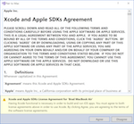Licence Xcode licence