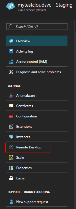 Image représentant le bureau à distance Cloud Services