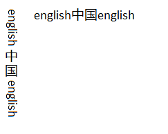 une image de texte anglais et chinois dans des dispositions horizontales et verticales.