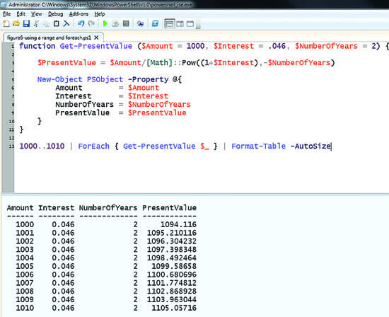 PowerShell Ranges and Pipelines