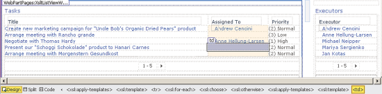 The Path to the Current XSL Template in SharePoint Designer