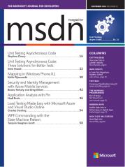 MSDN Magazine Novembre 2014