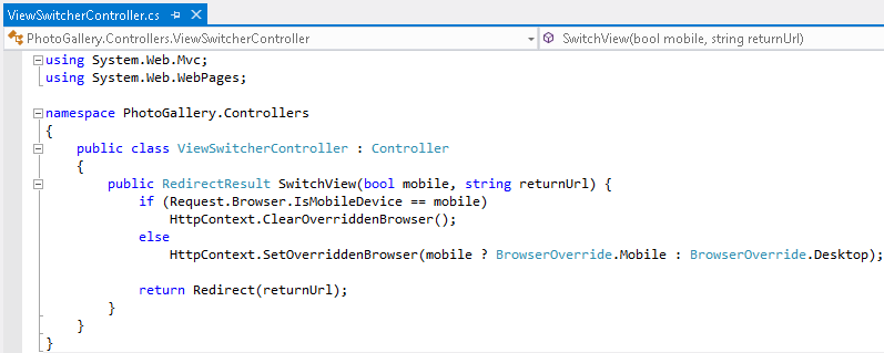 Contrôleur ViewSwitcher Contrôleur ViewSwitcher