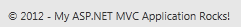 Mon ASP.NET Application Rocks !