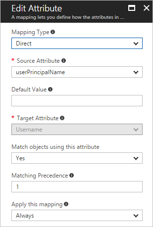 Utilisez Modifier l’attribut pour modifier les attributs utilisateur