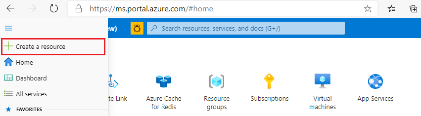 Capture d’écran montrant un formulaire pour créer une ressource Azure Cache for Redis.