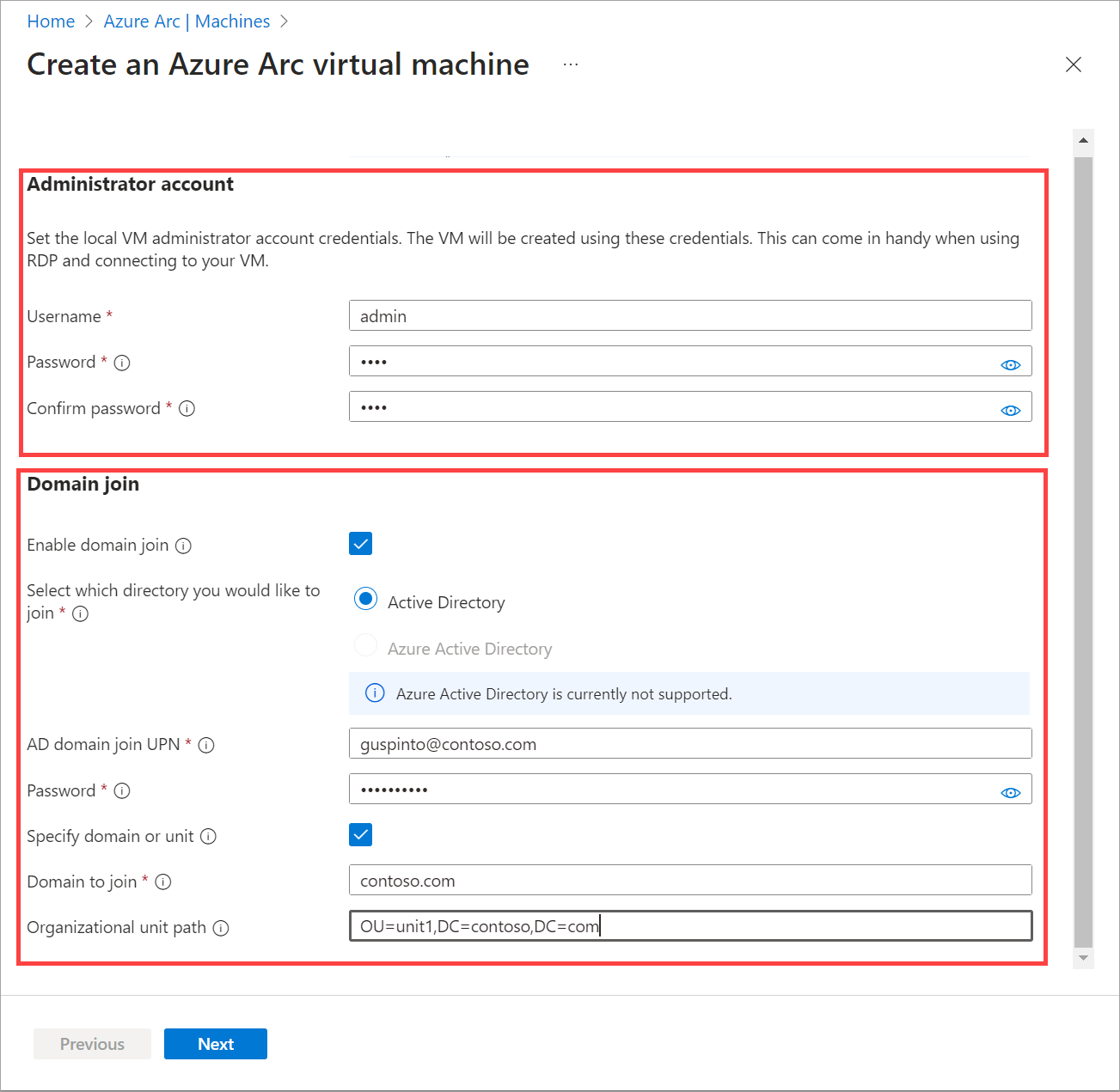 Capture d’écran de la gestion des invités activée dans les extensions de machine virtuelle sous l’onglet Informations de base.