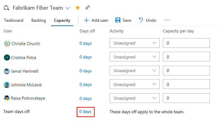 Capture d’écran de la désactivation de la durée.