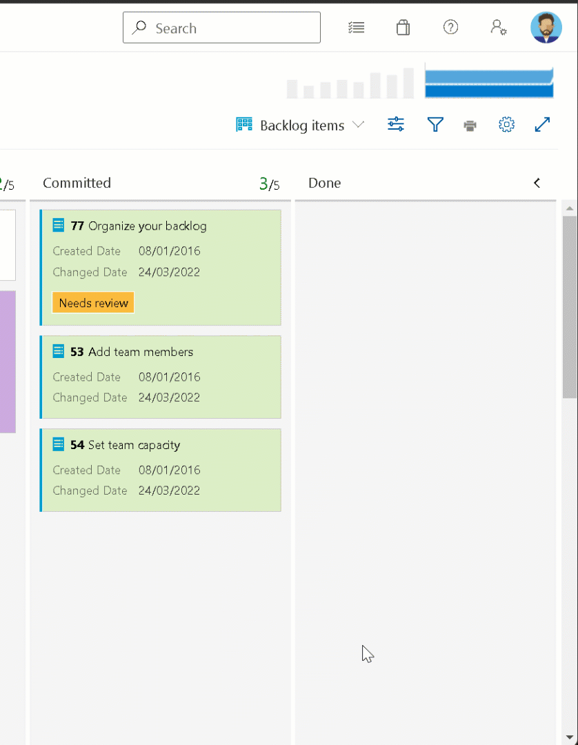 Gif pour démontrer l'adhésion à l'aperçu public.