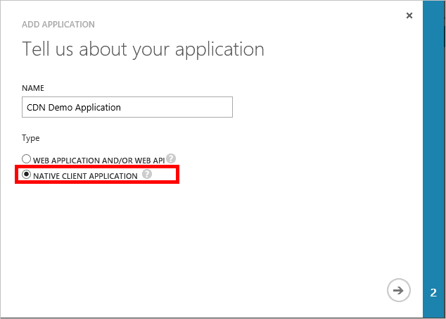 Application native