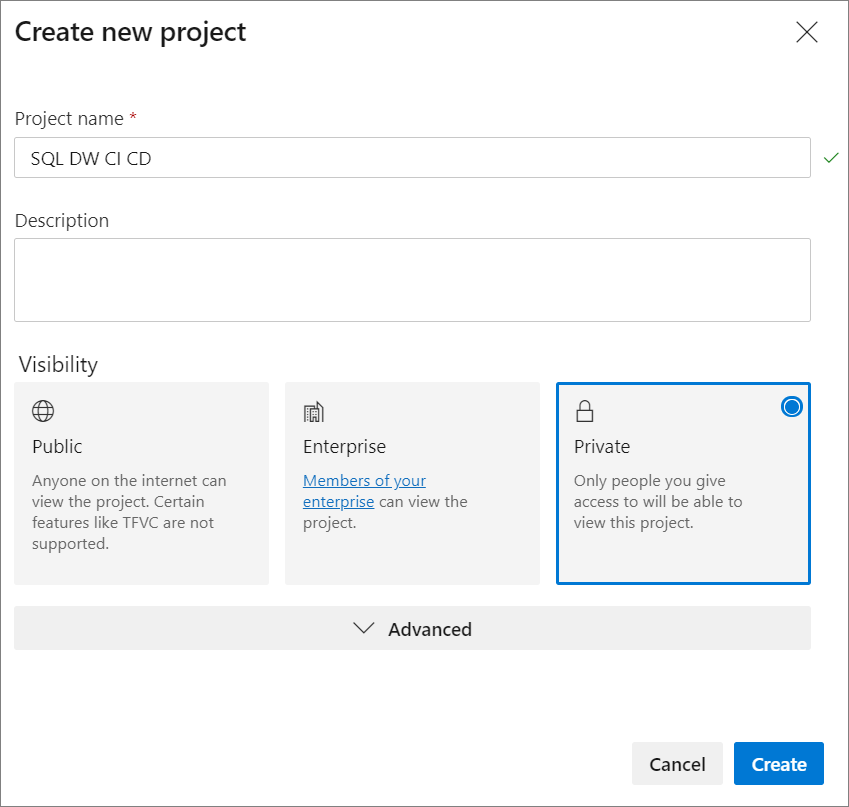 Create Project
