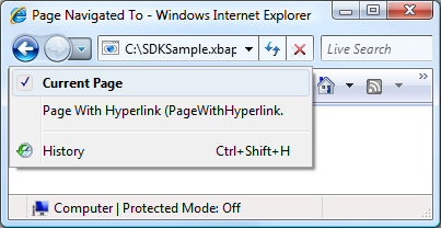 Les boutons Précédent et Suivant
