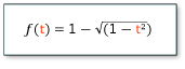 Formule mathématique pour CircleEase