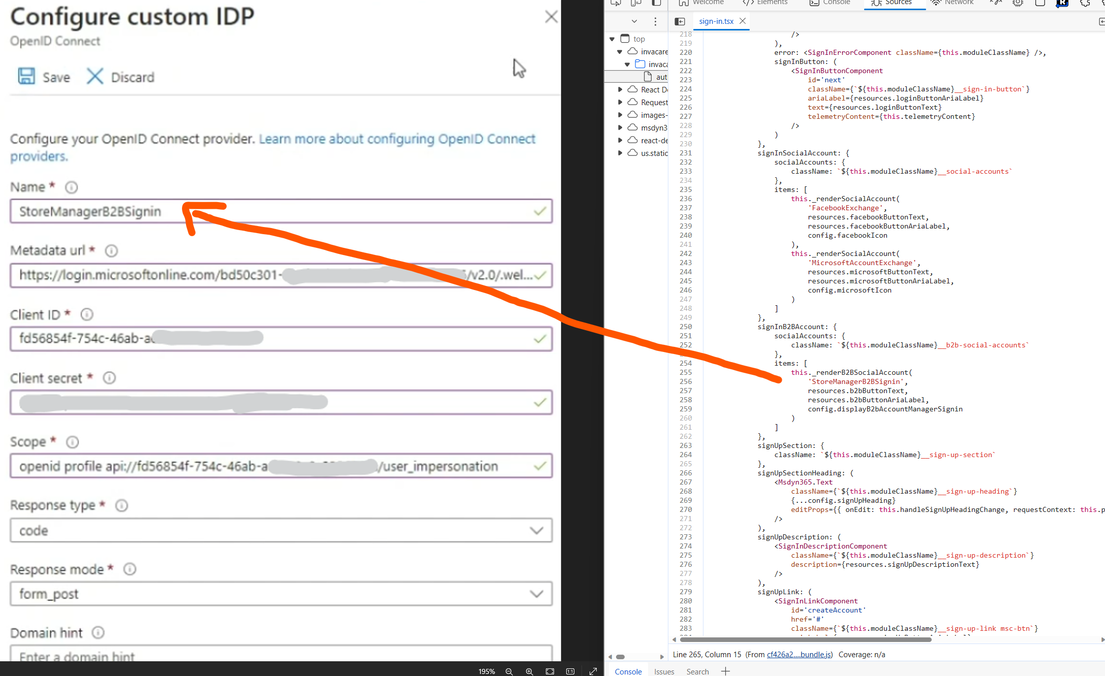 name matching to module - screen 3