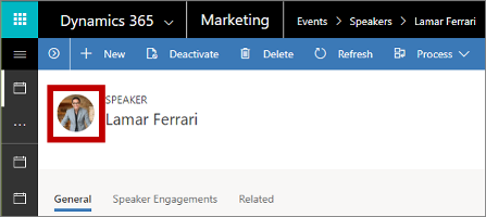 Modifier l’image de l’intervenant Modifiez l’image de l’intervenant.