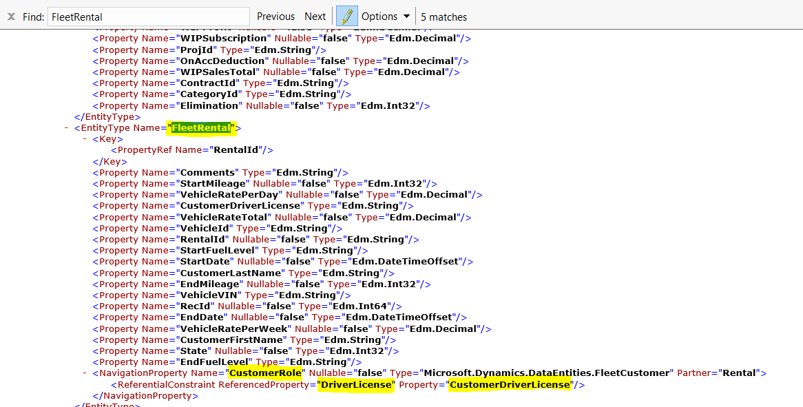 FleetRental metadata.